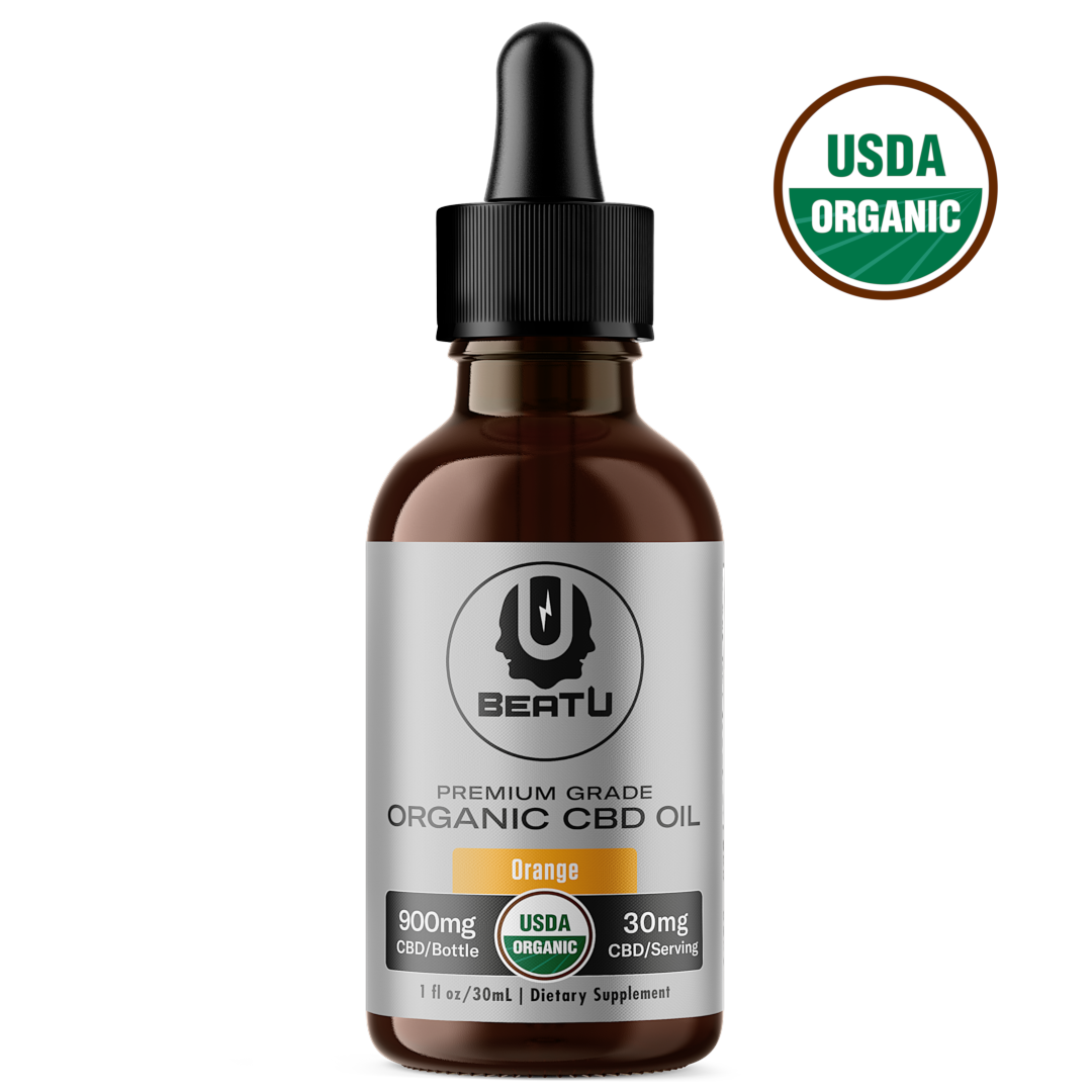 Broad Spectrum ORANGE CBD Tincture